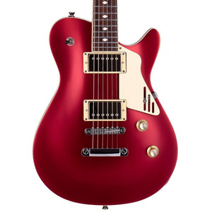 Magneto U-One Velvet Deluxe Electric Guitar (VV-4400) - Candy Apple Red Silk