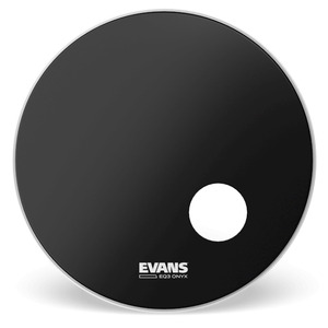 Evans EQ3 Resonant Onyx Bass Drum Head