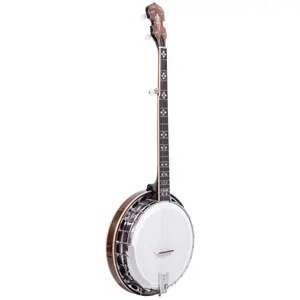 Gold Tone 5-String Orange Bossom Banjo Archtop Tone Ring with Hard Case