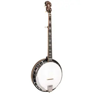 Gold Tone Lightweight 5-String Orange Blossom Radiused Banjo with Hard Case