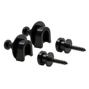Grover Strap Locks  - Black