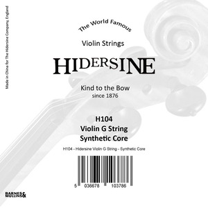 Hidersine Violin Single String - 4th G