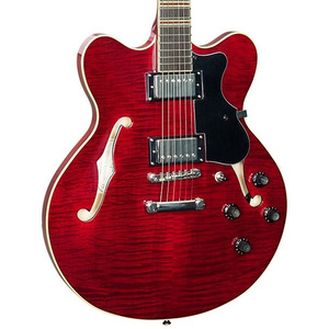 Hofner HTC Very Thin - Transparent Red