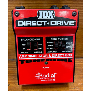 SECONDHAND Radial JDX Direct Drive Amp Simulator/ DI Box