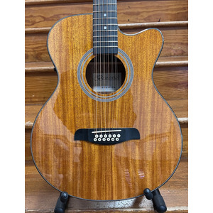 Brunswick Electro Acoustic 12 String - Natural - Mahogany B-STOCK - Dent in neck