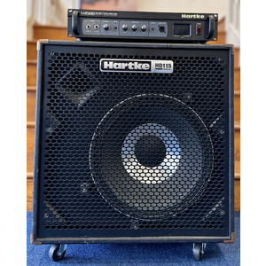 SECONDHAND Hartke LH500 Bass Head and Hartke HD115 Bass Cabinet