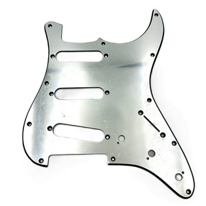 Guitar Gear S Style SSS Scratch Plate - 11 Hole - Mirror
