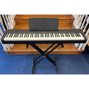 SECONDHAND Yamaha P-145 Digital Piano Inc. Power supply, stand, cover, sustain pedal
