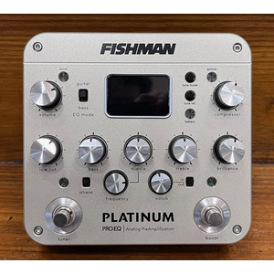 SECONDHAND Fishman Platinum Pro EQ Analogue Preamp Pedal