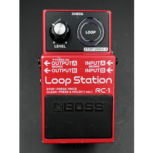【希少】BOSS RC1 loop station black Boss RC-1 Loop Station Looper Pedal - Black | Sweetwater