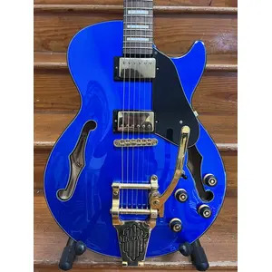 SECONDHAND Ibanez Artcore AGS73T Semi Hollow Electric Guitar inc Gig Bag - Starlight Blue