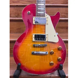 SECONDHAND Epiphone 1993 Les Paul Standard in Cherry Sunburst, Made In Korea