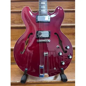 SECONDHAND Epiphone Riviera 1997, Cherry inc. Hardcase