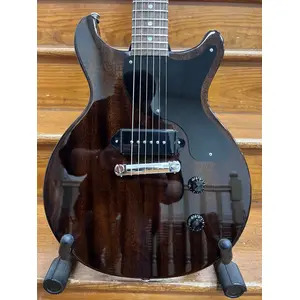 SECONDHAND Gibson Exclusive Limited Edition Les Paul Junior DC (2022) - Walnut inc. Strap, Hardcase 