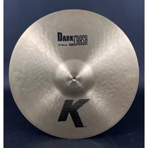 SECONDHAND Zildjian K 18" Thin Dark Crash Cymbal