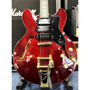 SECONDHAND Epiphone Riviera P93 - Cherry