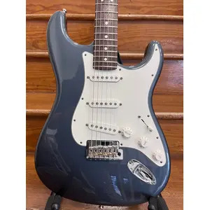 SECONDHAND Fender American Standard Stratocaster (2008) inc. Hardcase - Charcoal Frost Metallic 
