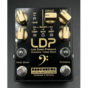 SECONDHAND Rodenberg LDP Overdrive Clean Boost Bass Pedal