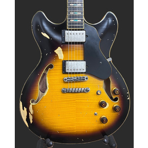 SECONDHAND Ibanez ASV100FMD, Relic Sunburst 