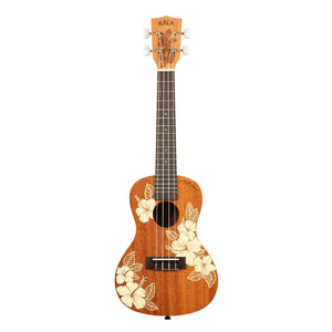 Kala Hibiscus Mahogany Ukulele with GigBag - Concert