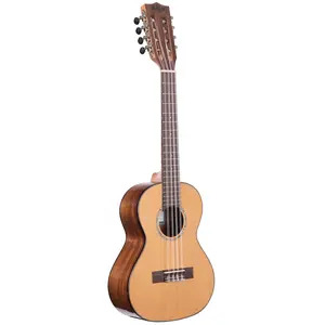 Kala KASCACT8 Solid Cedar Top Gloss Acacia Tenor Ukulele - 8 String