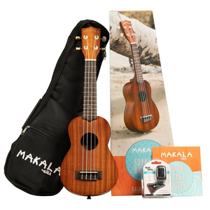 Makala MK-S Soprano Ukulele Bundle