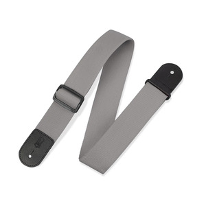 Levy's M8 Poly Guitar Strap - Grey 