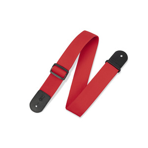 Levy's M8 Poly Guitar Strap - Red