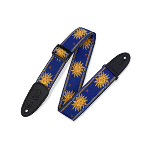 Levy's MPJG-Sun Weave Guitar Strap - Blue