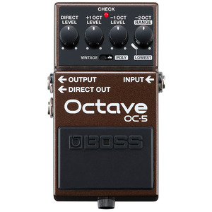 BOSS OC-5 Octave Pedal for Guitar and Bass