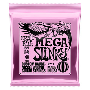 Ernie Ball Slinky Guitar Strings - Mega Slinky 10.5-48