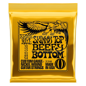 Ernie Ball Slinky Guitar Strings - Skinny Top Beefy Bottom Slinky 10-54