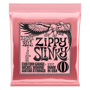 Ernie Ball Slinky Guitar Strings - Zippy Slinky 7-36