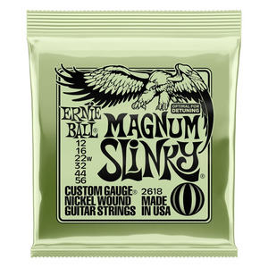 Ernie Ball Slinky Guitar Strings - Magnum Slinky 12-56