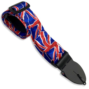 Leather Graft Graphic Series Guitar Strap  - Union Jack