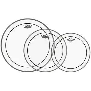 Remo Pinstripe Clear Tom Pack 12" / 13" / 16"