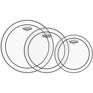 Remo Pinstripe Clear Tom Pack 10" / 12" / 14"