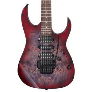 Ibanez RG470PB RG Series Poplar Burl Top -  Red Eclipse Burst