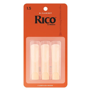 Rico Bb Clarinet Reed - 3 Pack