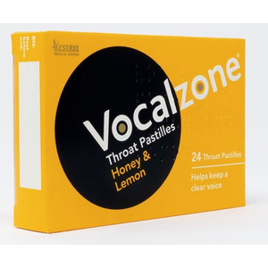 Vocalzone Throat Pastilles - Honey and Lemon