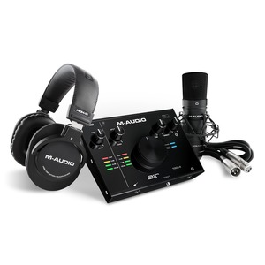 M-Audio AIR 192|4 Vocal Studio Pro - Audio Interface, Mic & Headphone Package