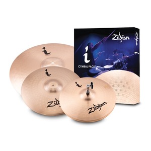 Zildjian I Family Essential Plus Cymbal Pack - 13" Hi-Hats, 14" Crash, 18" Crash Ride