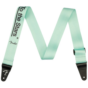 Fender Tom Delonge 'To The Stars' Guitar Strap  - Surf Green