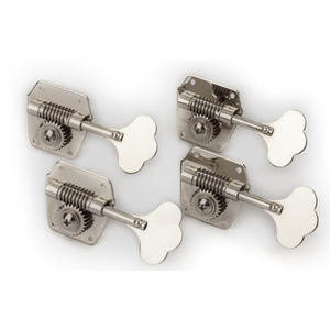 Fender Pure Vintage Bass Tuning Machines - Nickel Plated Steel