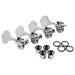 Fender Deluxe F Stamp Bass Tuning Machines LEFT HANDED - Chrome