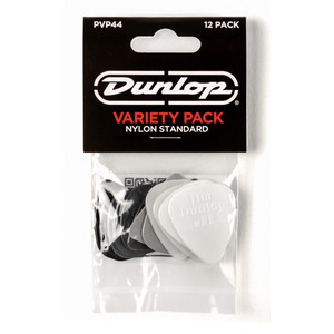 Jim Dunlop Variety 12 Pack of Guitar Picks - Nylon