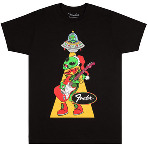 Fender Ugly Christmas Alien T-Shirt