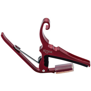 Kyser 6 String Acoustic Capo - Red