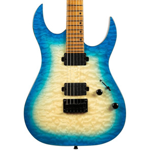 Spira S500 Electric Guitar - Transparent Aqua Blue