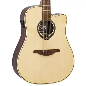 LAG T218DCE Tramontane Dreadnought Electro Acoustic Guitar